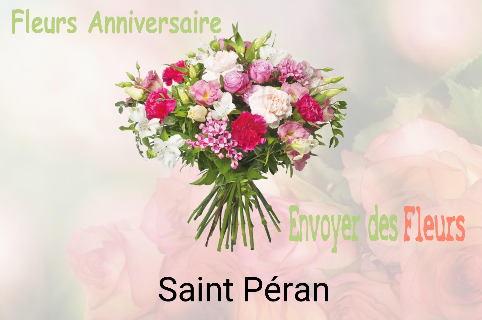 Bouquet de fleurs d’anniversaire livré à Saint-Péran